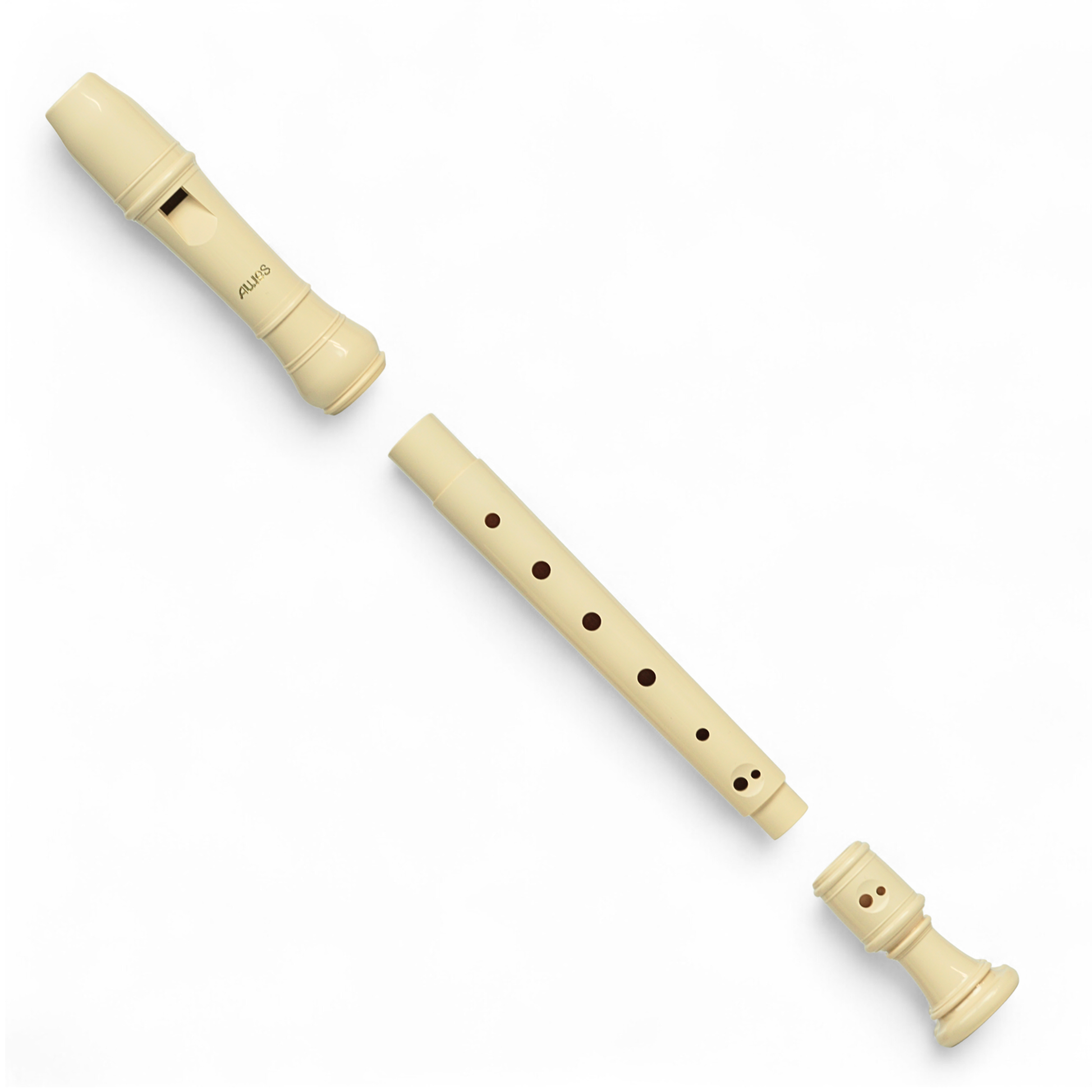 AULOS 3-piece GERMAN-fingering Soprano Recorder - E302 - Aulos