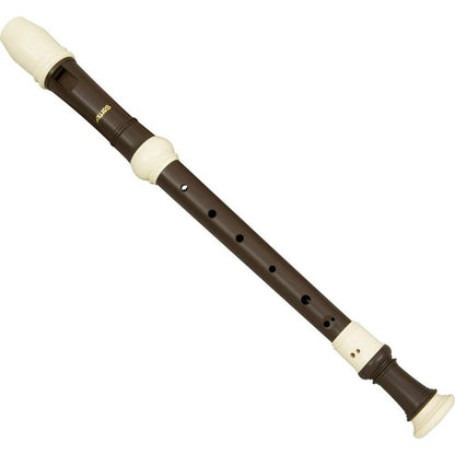 AULOS Haka Style Alto English/Baroque Recorder, Wood Grain - E709BW - Empire Music Co. Ltd-Recorders-Aulos
