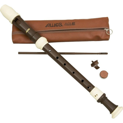 AULOS Haka Style Alto English/Baroque Recorder, Wood Grain - E709BW - Empire Music Co. Ltd-Recorders-Aulos
