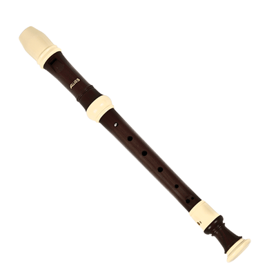 AULOS Haka Style German Soprano Recorder Wood grain - E702BW - Aulos