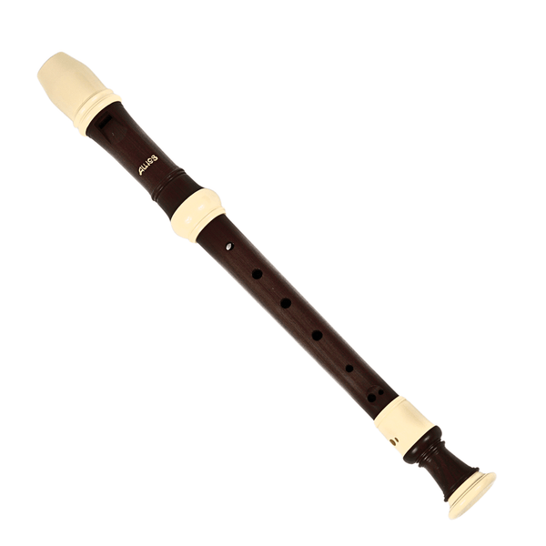 AULOS Haka Style German Soprano Recorder Wood grain - E702BW - Aulos