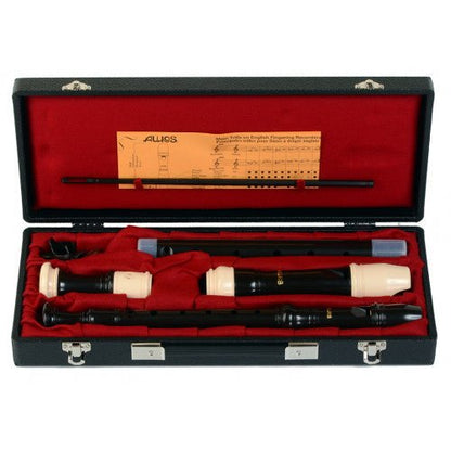 AULOS Soprano and Alto Recorder Set with Case - C339 - Empire Music Co. Ltd-Recorder Cases-Aulos