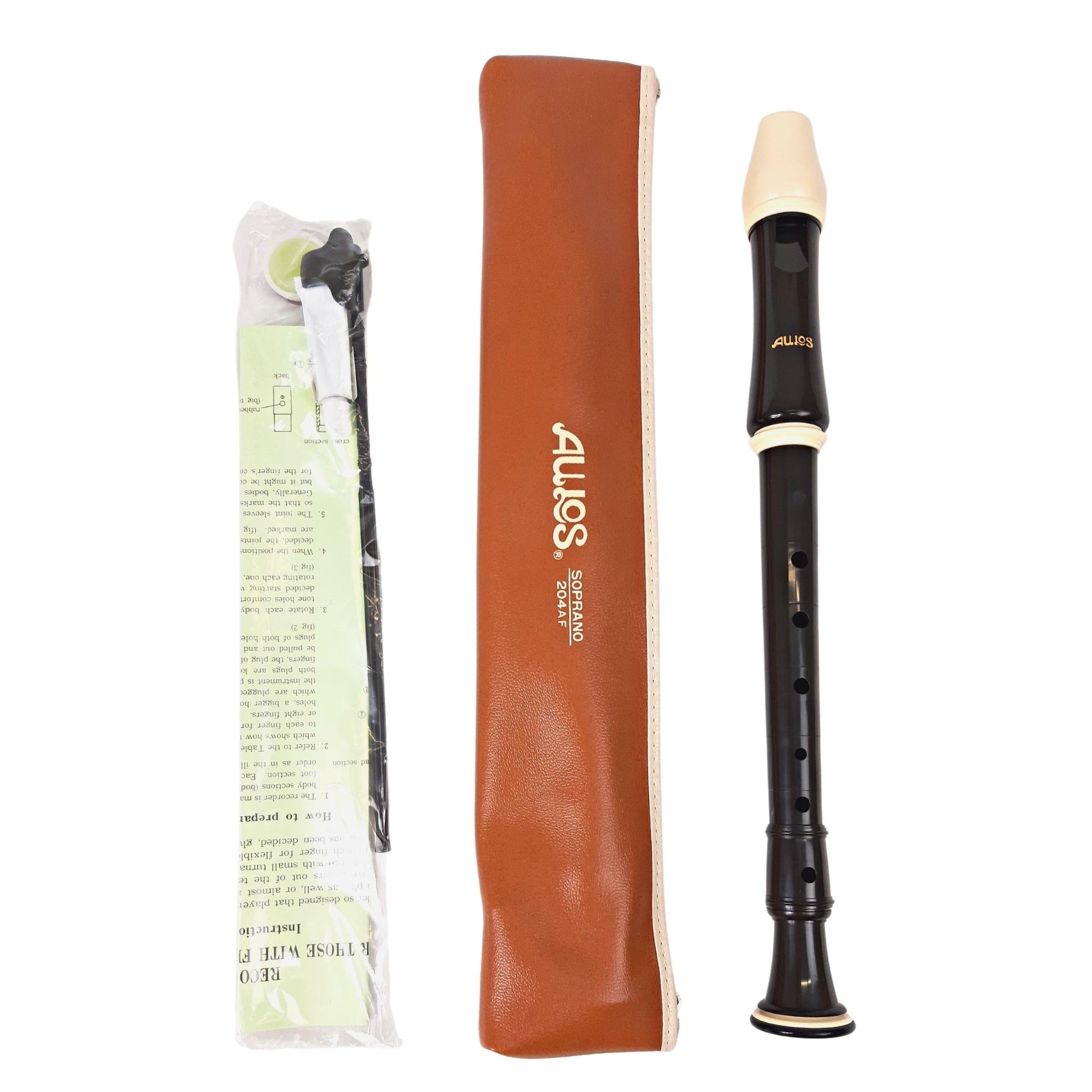 AULOS Special Multi-Piece Soprano Recorder - E204AF - Empire Music Co. Ltd-Recorders-Aulos