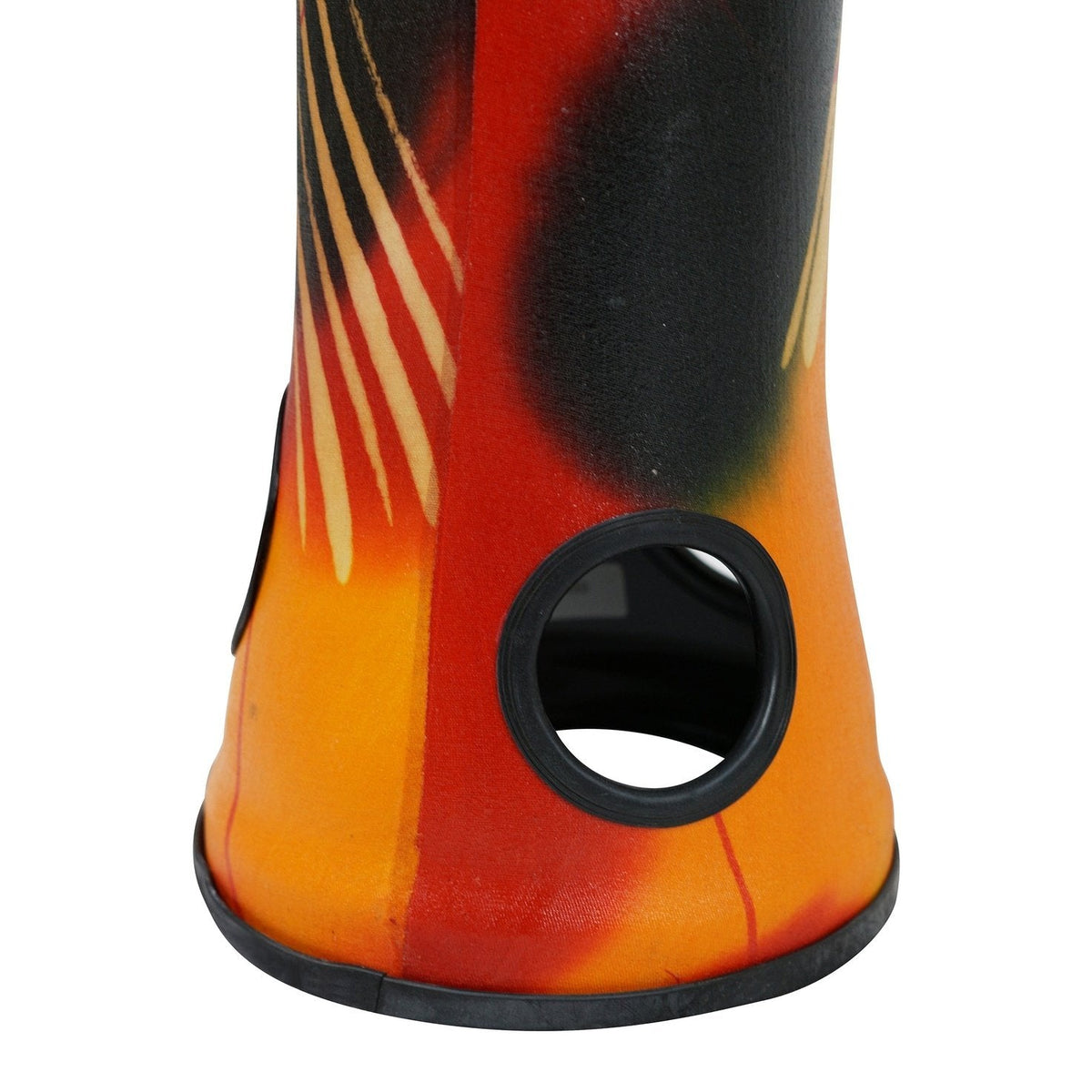 B-STOCK | AirDrum Rope-Tuned Abstract Orange - BST-ESP10-AIR-10C - Groove Masters Percussion