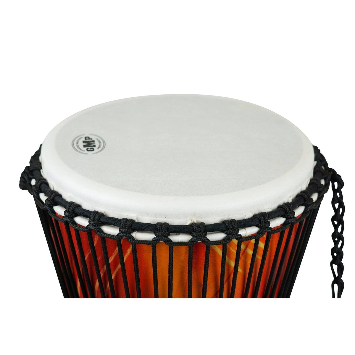 B-STOCK | AirDrum Rope-Tuned Abstract Orange - BST-ESP10-AIR-10C - Groove Masters Percussion