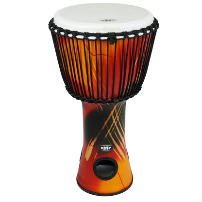 B-STOCK | AirDrum Rope-Tuned Abstract Orange - BST-ESP10-AIR-10C - Groove Masters Percussion