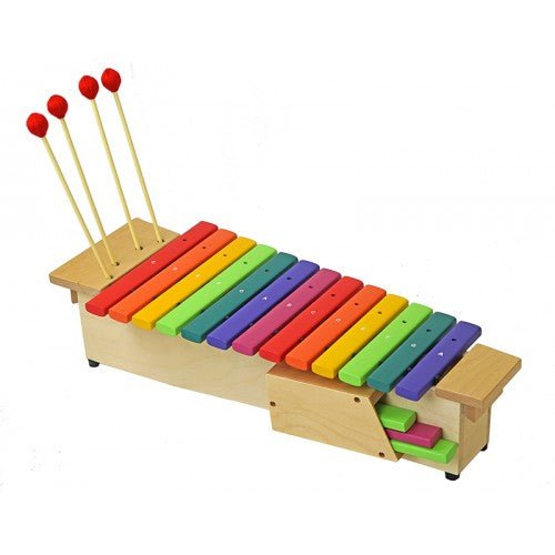 EMUS Coloured Soprano Fibreglass Xylophone - EFSC-16 - Empire Music Co. Ltd-Glockenspiels & Xylophones-EMUS