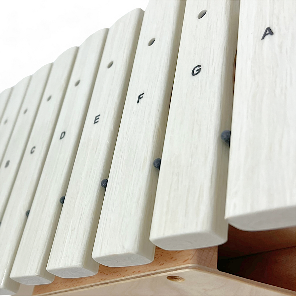 B-STOCK | EMUS White Alto Fibreglass Xylophone - BST-EFAW-16