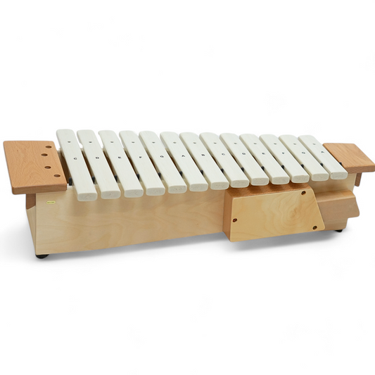 B-STOCK | EMUS White Soprano Fibreglass Xylophone - BST-EFSW-16