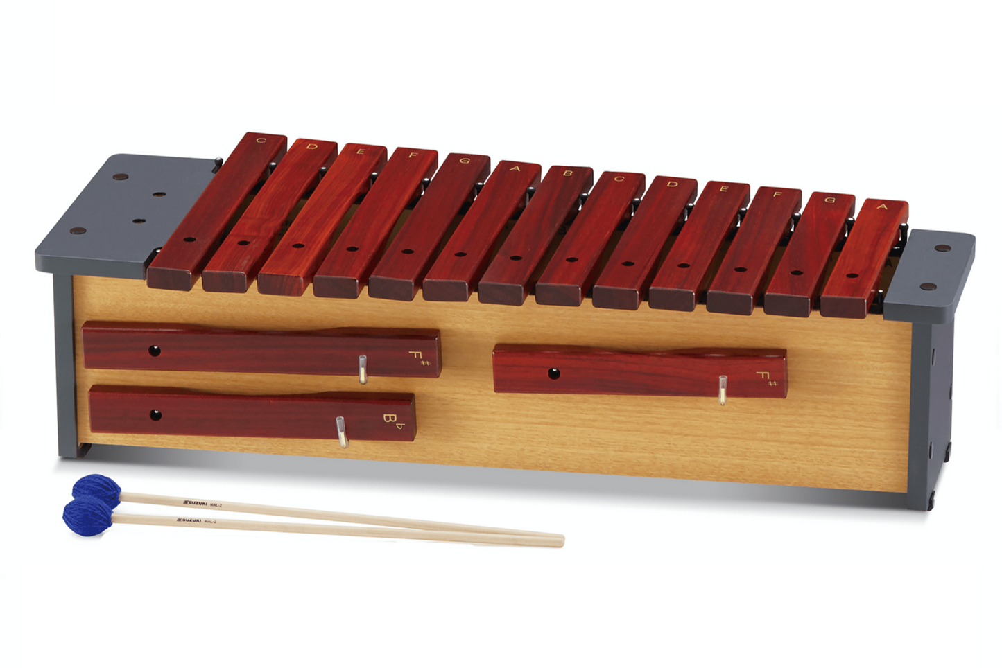 SUZUKI Alto Diatonic Xylophone - XPA-16 - Empire Music Co. Ltd-Glockenspiels & Xylophones-Suzuki