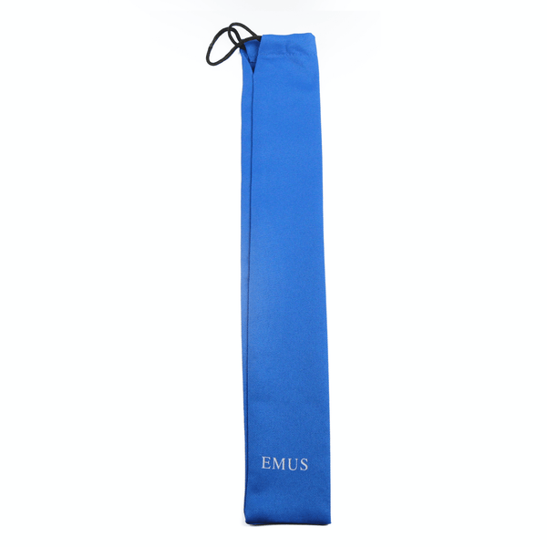EMUS soprano recorder cloth bag with drawstring, blue