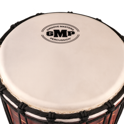 GMP Elephant Carved Djembe - DJ40ZC-B2 (3 sizes)