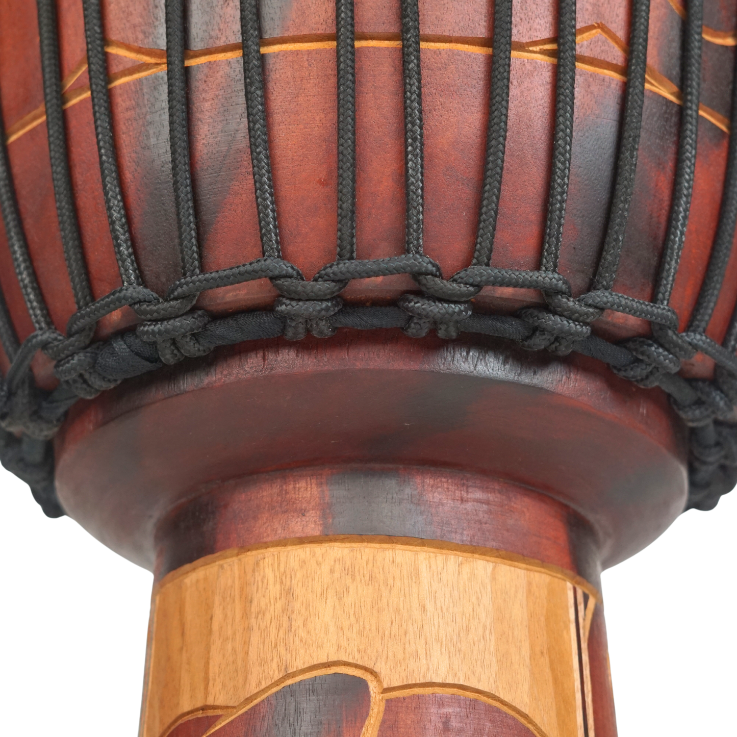 Djembe de GMP, motif Éléphant - DJ40ZC-B2 (3 tailles)