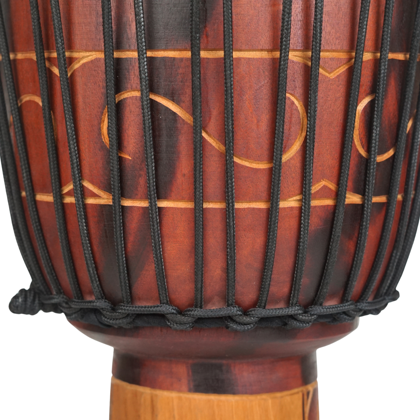 Djembe de GMP, motif Éléphant - DJ40ZC-B2 (3 tailles)