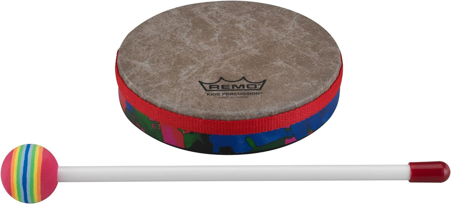 REMO Kid's Hand Drum Set with Mallets - KHD SET