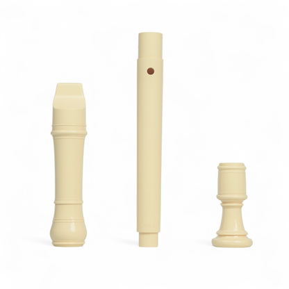 AULOS 3-piece English/Baroque Soprano Recorder - E303
