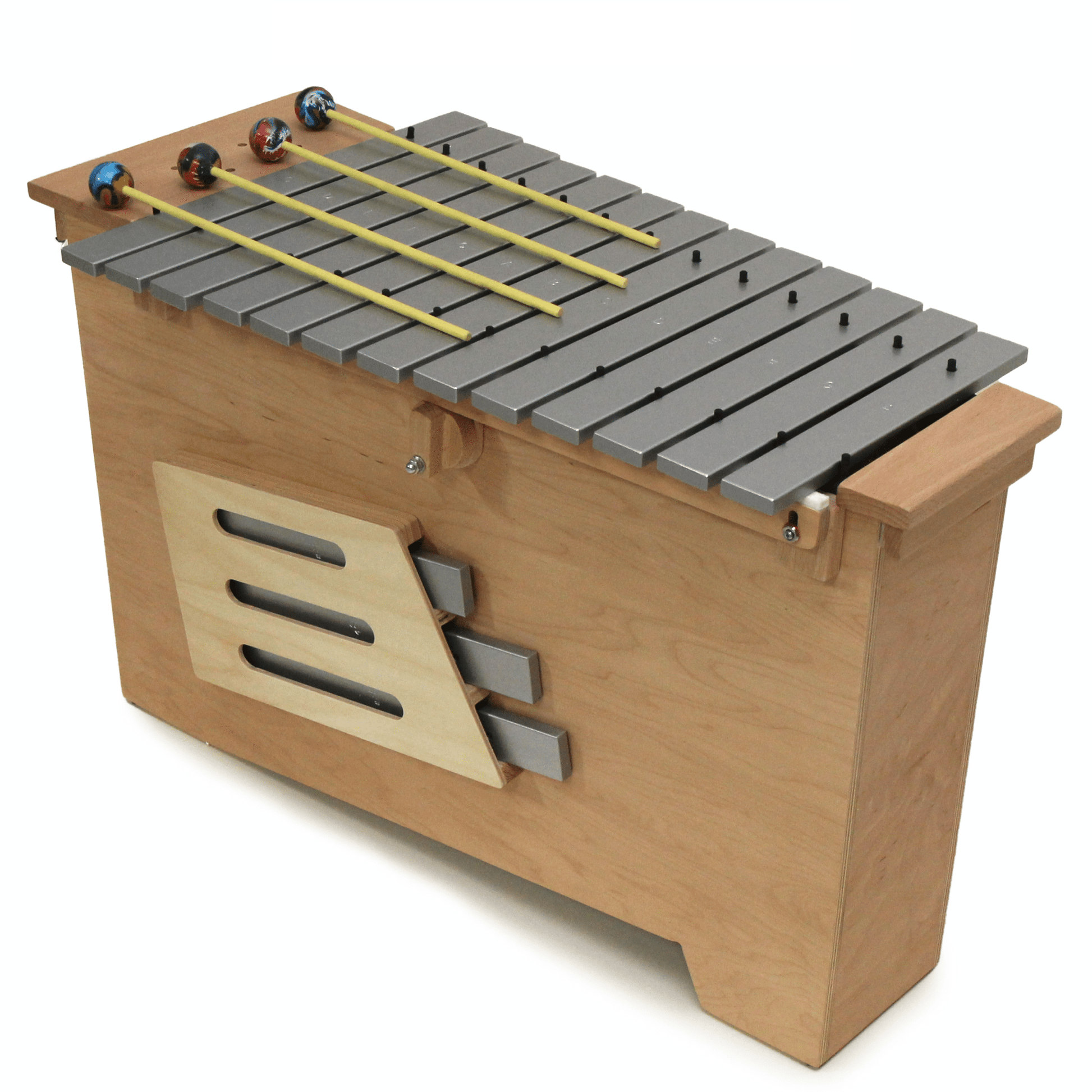 EMUS Diatonic Bass Metallophone - EBM-16 - Empire Music Co. Ltd-Glockenspiels & Xylophones-EMUS