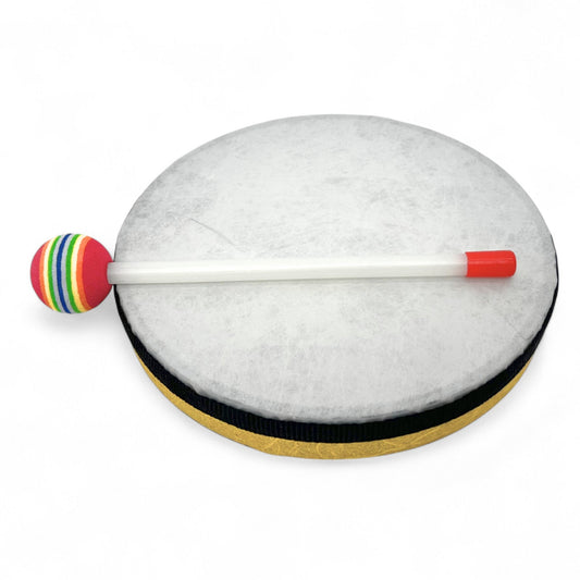 HAND DRUMS | CHILDREN’S DRUM WITH MALLET - 6’’ 8’’ 10’’ 12’’ AND 14’’