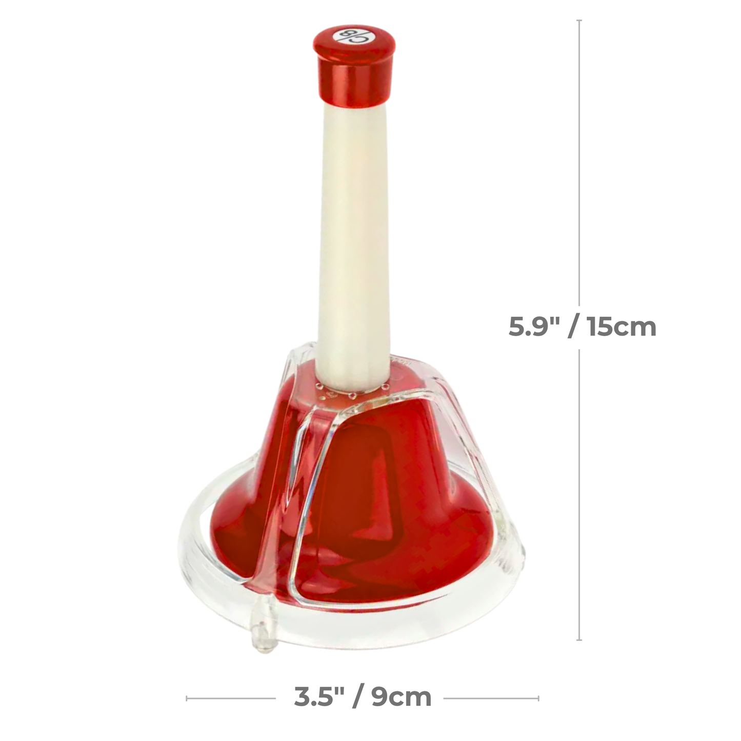 EMUS Junior Hand Bell Set with Push Buttons 8-Note - JHB-68