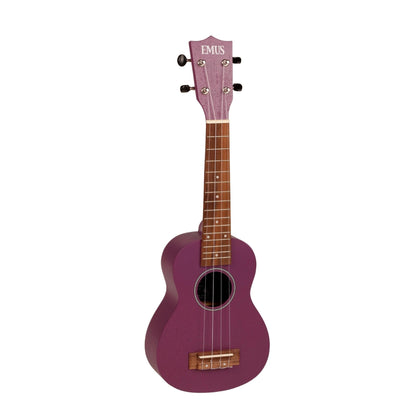 EMUS Soprano Ukulele, Matte Finish, 10 Colours - Empire Music Co. Ltd-String Instruments-EMUS