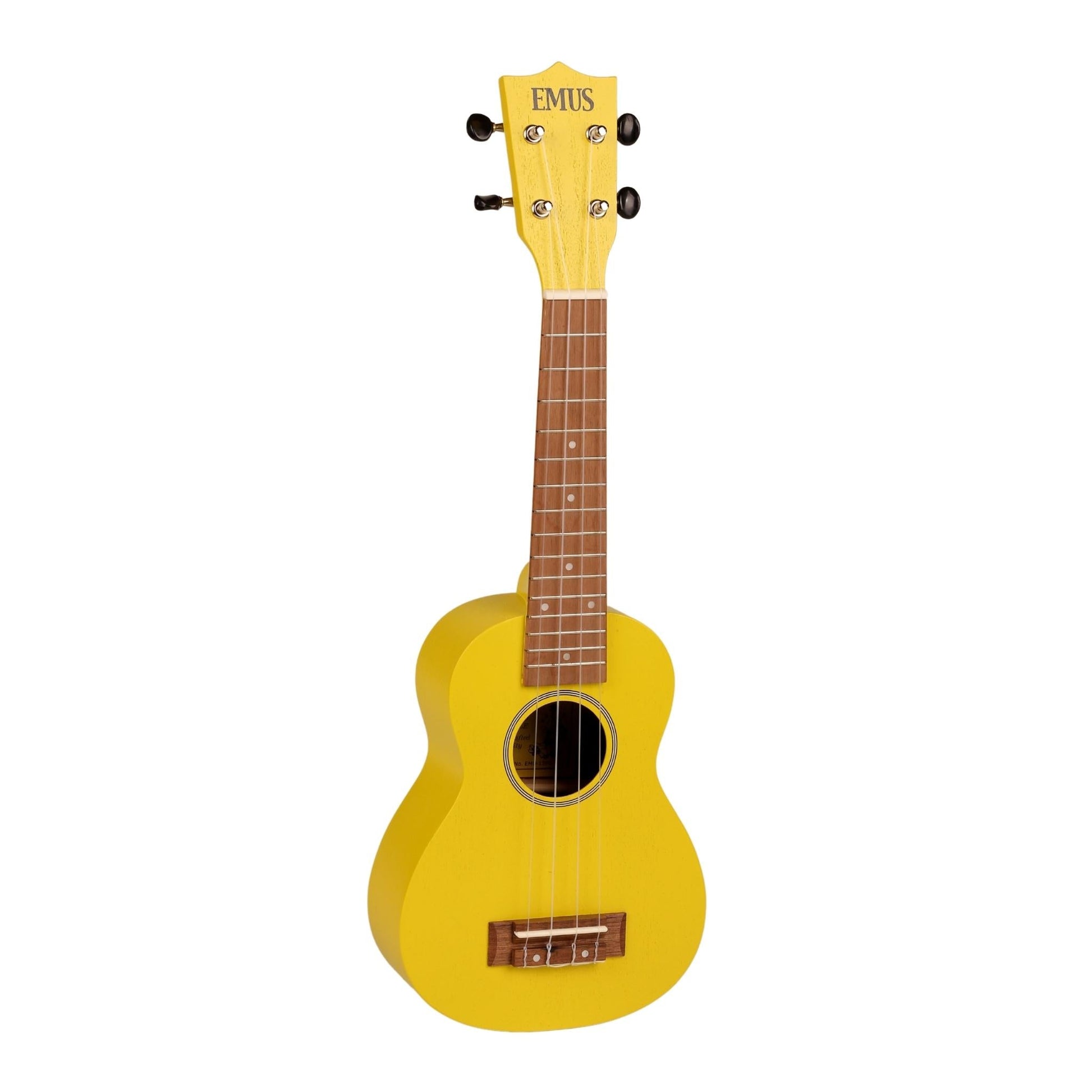 EMUS Soprano Ukulele, Matte Finish, 10 Colours - Empire Music Co. Ltd-String Instruments-EMUS