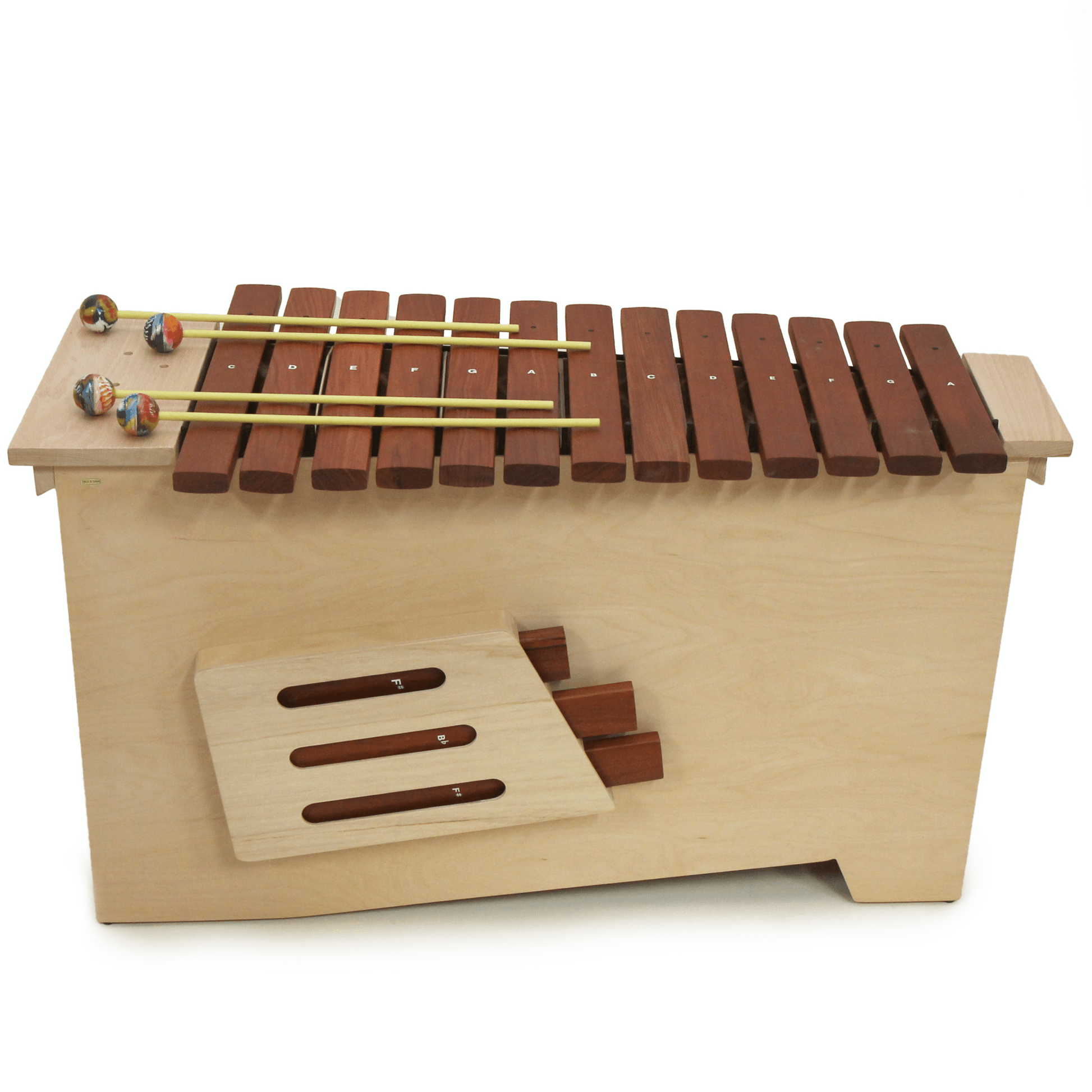 EMUS Diatonic Bass Xylophone - EBX-16 - Empire Music Co. Ltd-Glockenspiels & Xylophones-EMUS