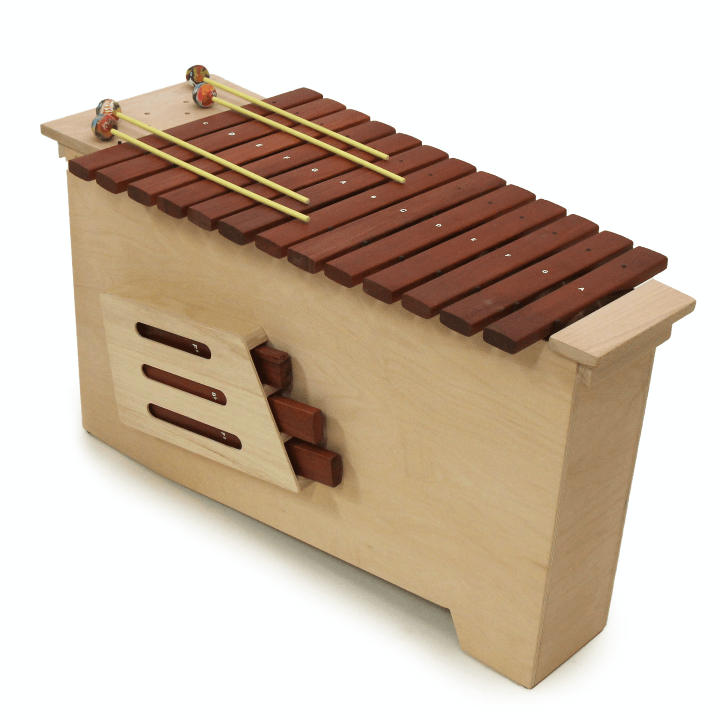 EMUS Diatonic Bass Xylophone - EBX-16 - Empire Music Co. Ltd-Glockenspiels & Xylophones-EMUS