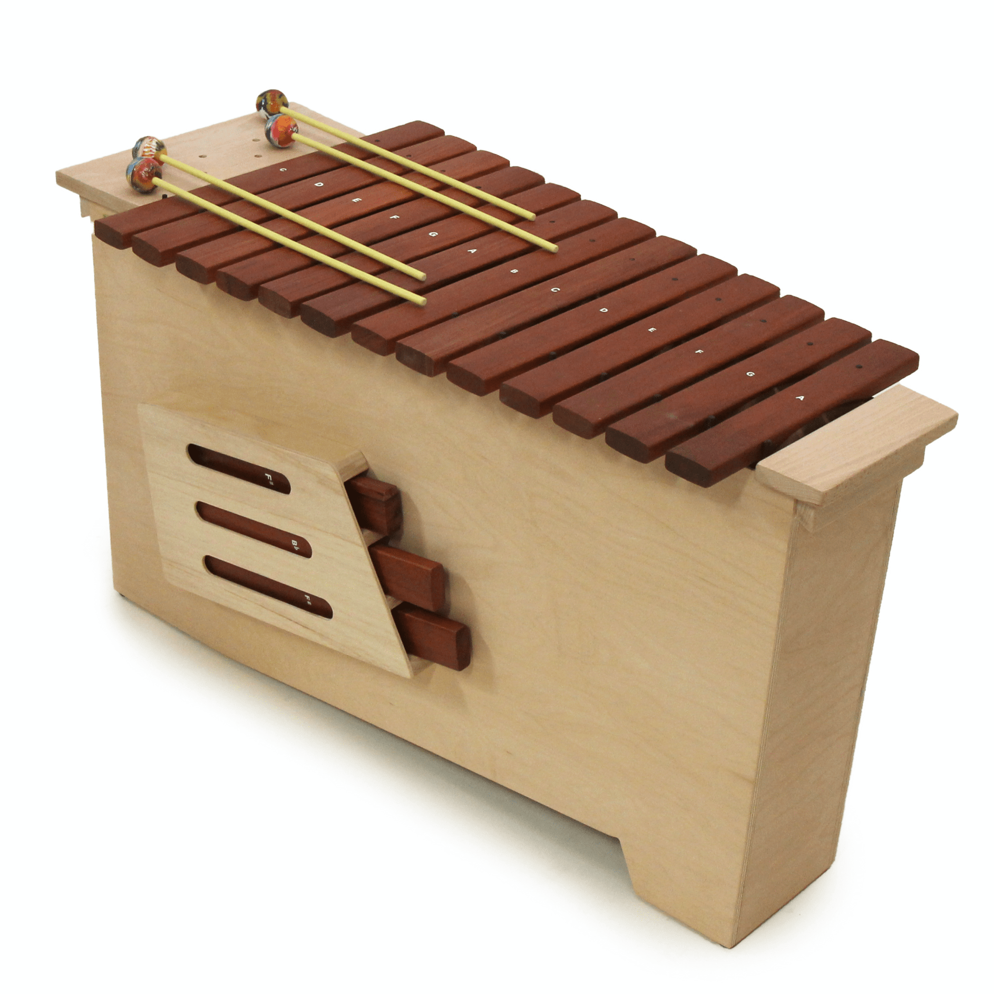 EMUS Diatonic Bass Xylophone - EBX-16 - Empire Music Co. Ltd-Glockenspiels & Xylophones-EMUS