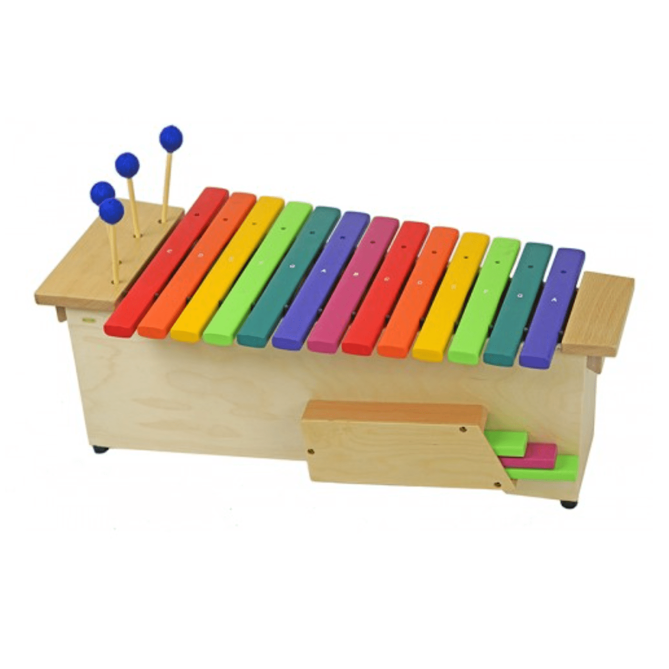 EMUS Rainbow Alto Fibreglass Xylophone - EFAC-16 - Empire Music Co. Ltd-Glockenspiels & Xylophones-EMUS