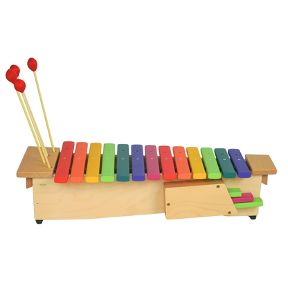 EMUS Xylophone Rainbow Fibreglass Soprano - EFSC-16