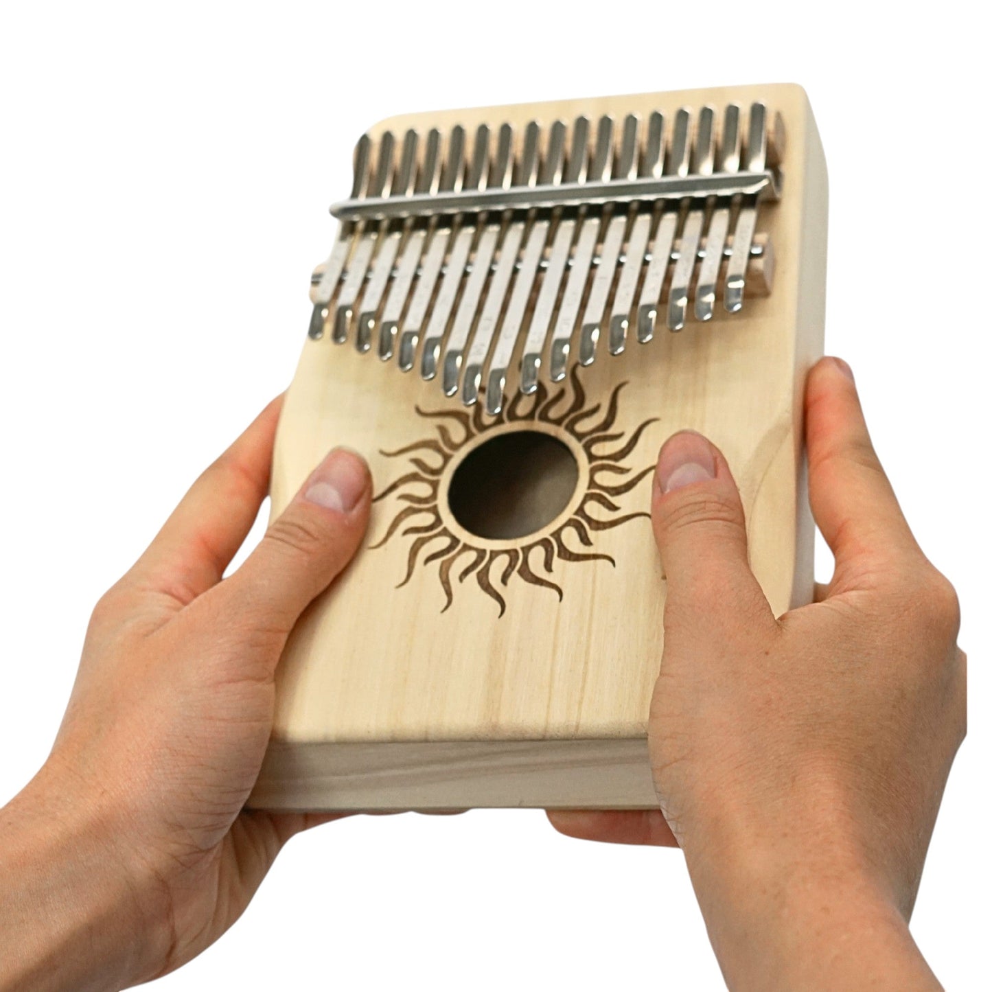 GMP 17-key Sun Palm Kalimba/Thumb Piano - KHS17-POPLAR - kalimba