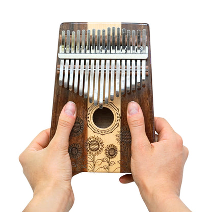GMP 17-key Sunflower acacia & maple Kalimba/Thumb Piano - KGT17-KOA - kalimba