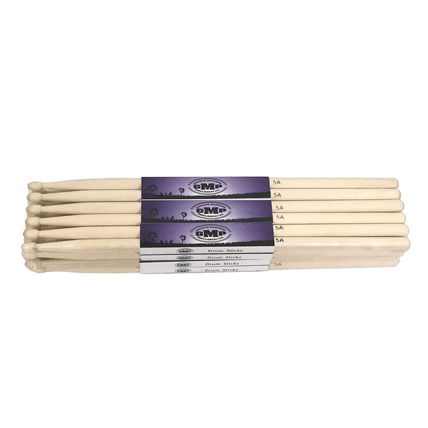 GMP 5A Drum Sticks 12 Pairs - STK-M5AW - Groove Masters Percussion