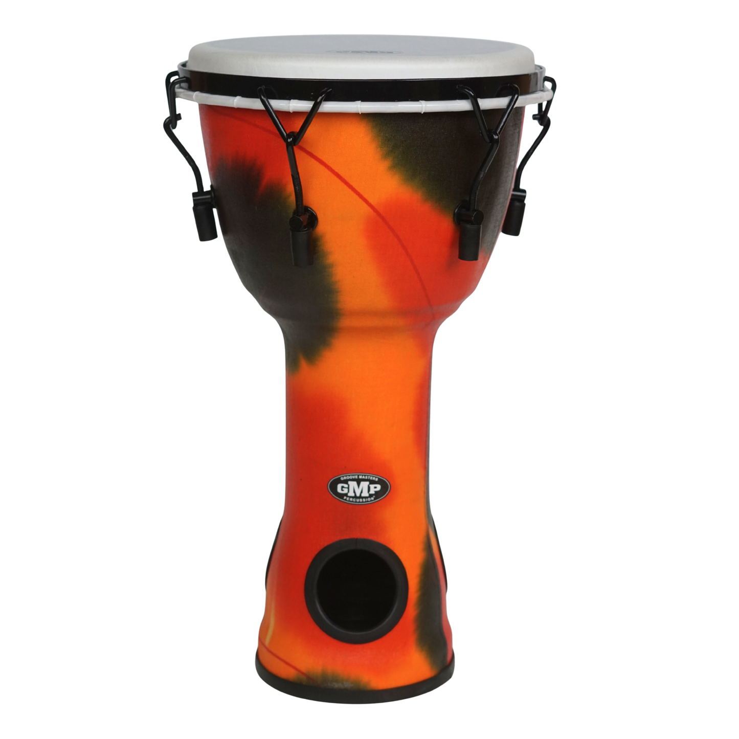 GMP AirDrum™ Lug-Tuned Abstract Orange - ESP(3 sizes)TU-AIR-10C - Groove Masters Percussion