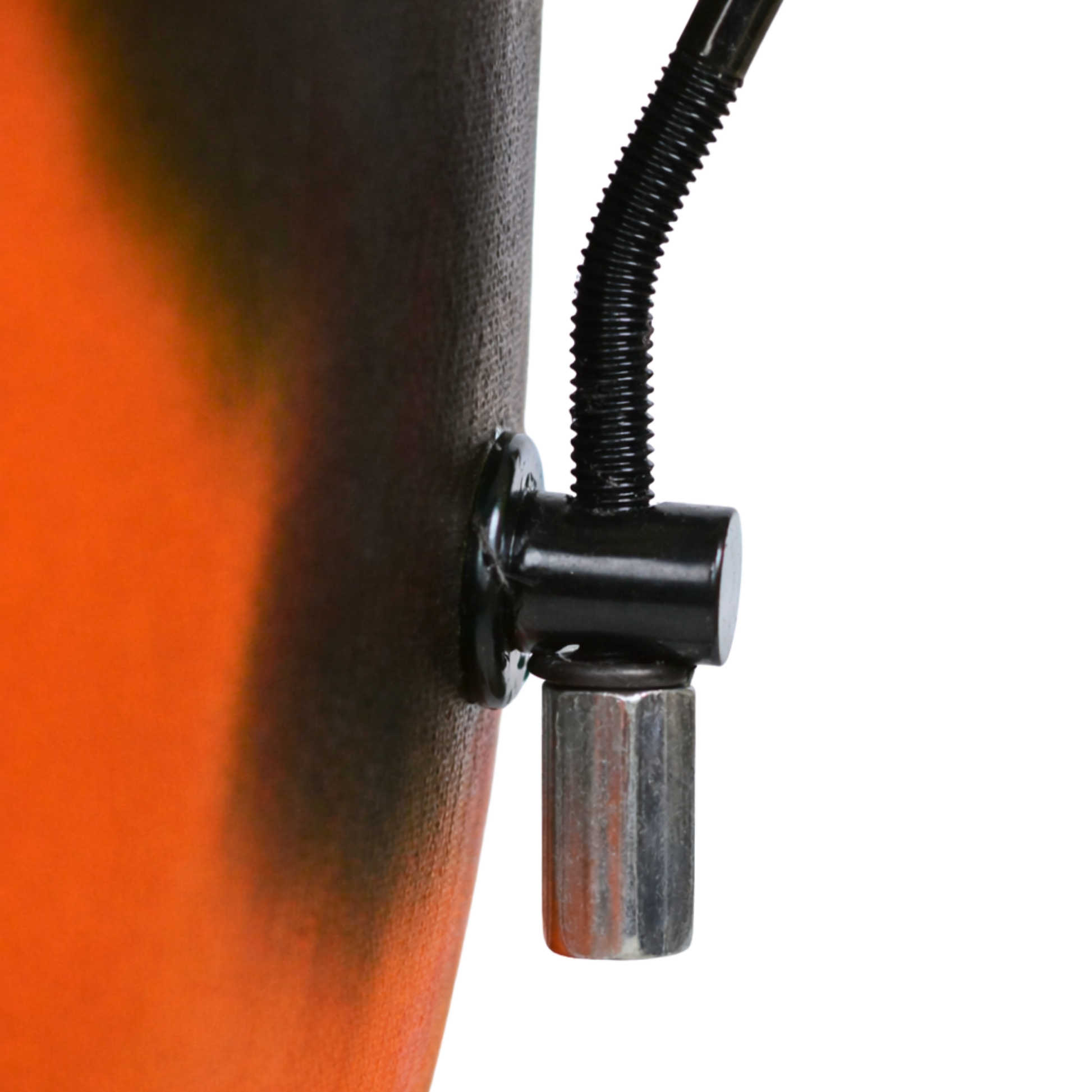 GMP AirDrum™ Lug-Tuned Abstract Orange - ESP(3 sizes)TU-AIR-10C - Groove Masters Percussion
