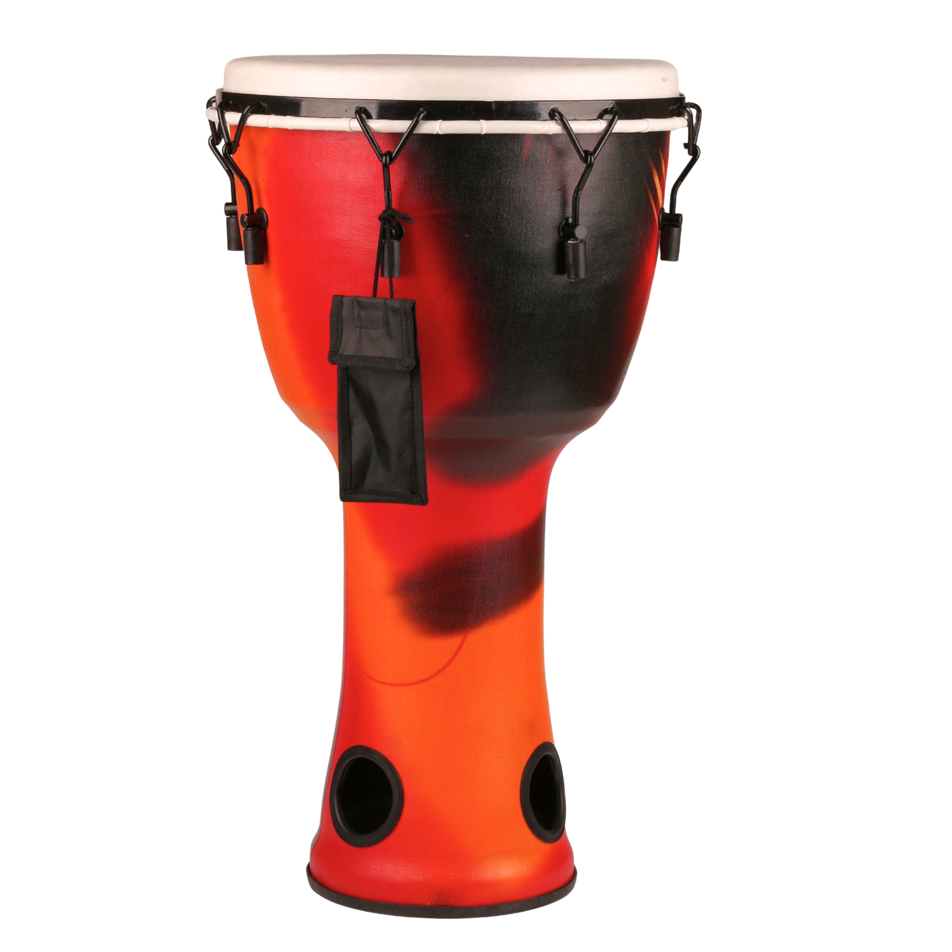 GMP AirDrum™ Lug-Tuned Abstract Orange - ESP(3 sizes)TU-AIR-10C - Groove Masters Percussion