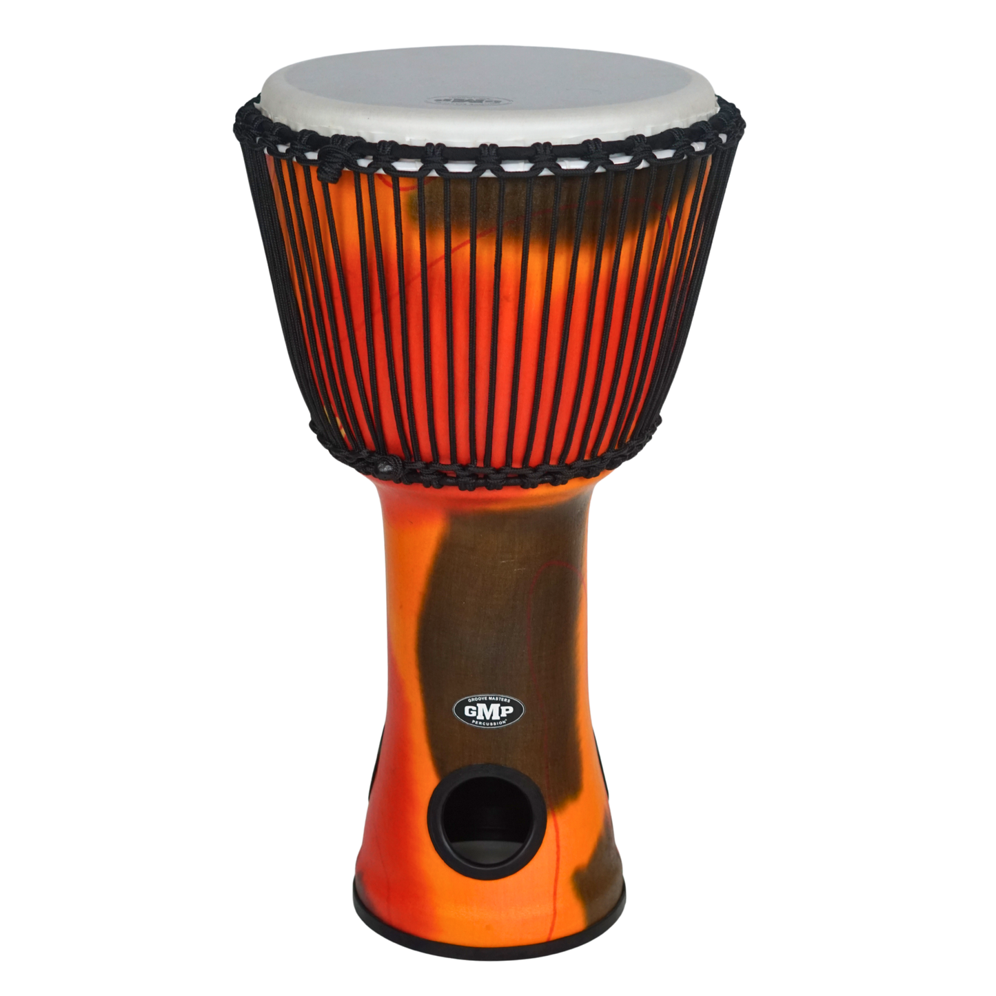GMP AirDrum Rope-Tuned Abstract Orange - ESP(3 sizes)-AIR-10C - Groove Masters Percussion