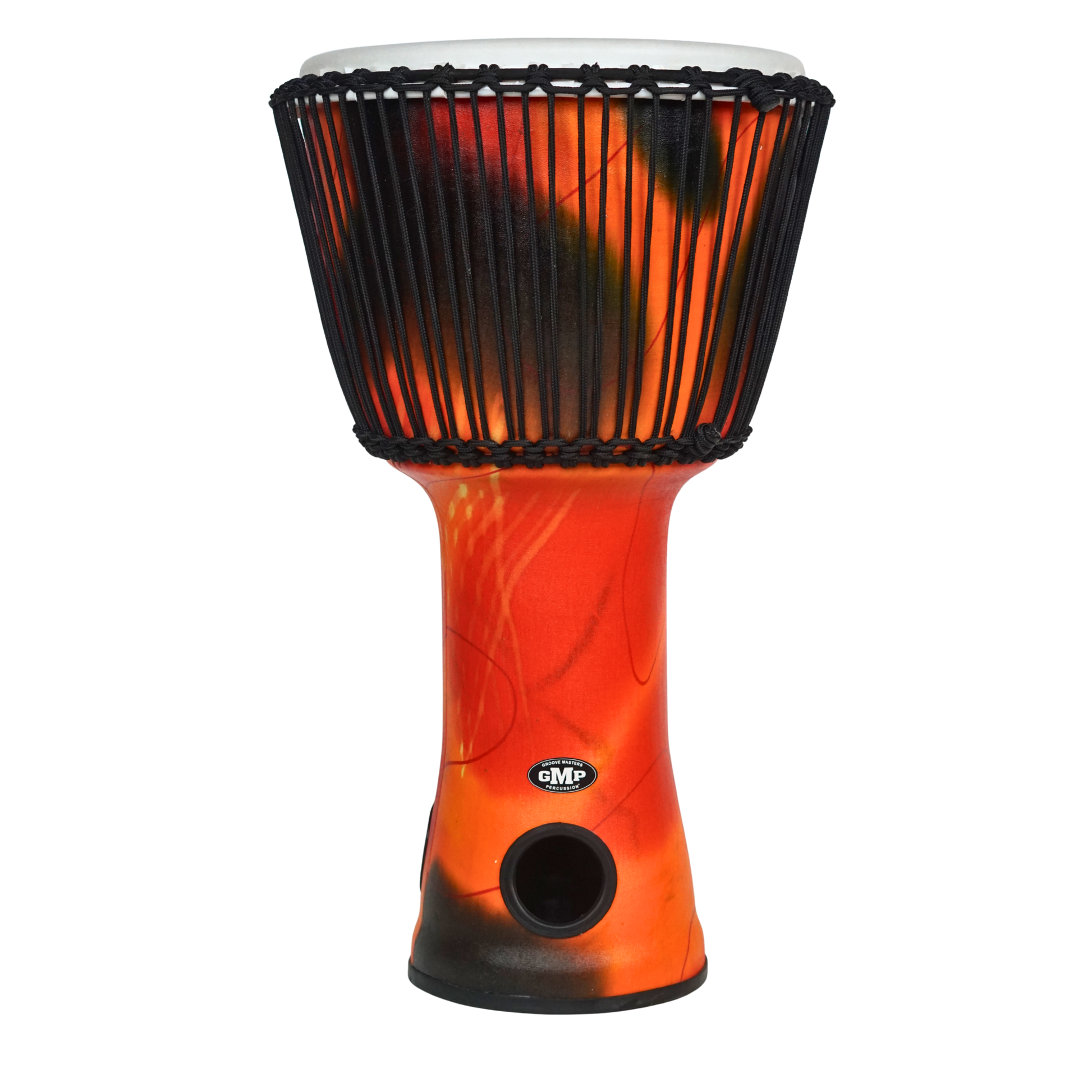 GMP AirDrum Rope-Tuned Abstract Orange - ESP(3 sizes)-AIR-10C - Groove Masters Percussion