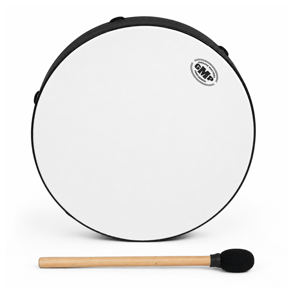 GMP Buffalo Frame Drum with Fiberskin Head - 3 Sizes (14’’ 16’’ and 18’’) - Groove Masters Percussion