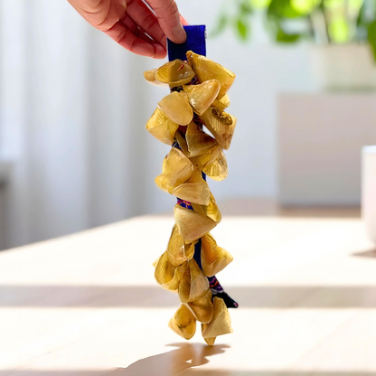 Handmade Peruvian Chajchas – Wearable Goat Hoof Shaker Rattle for Ankle or Wrist | Authentic Andean Percussion for Dance, Sound Therapy, Drum Circles, and Healing