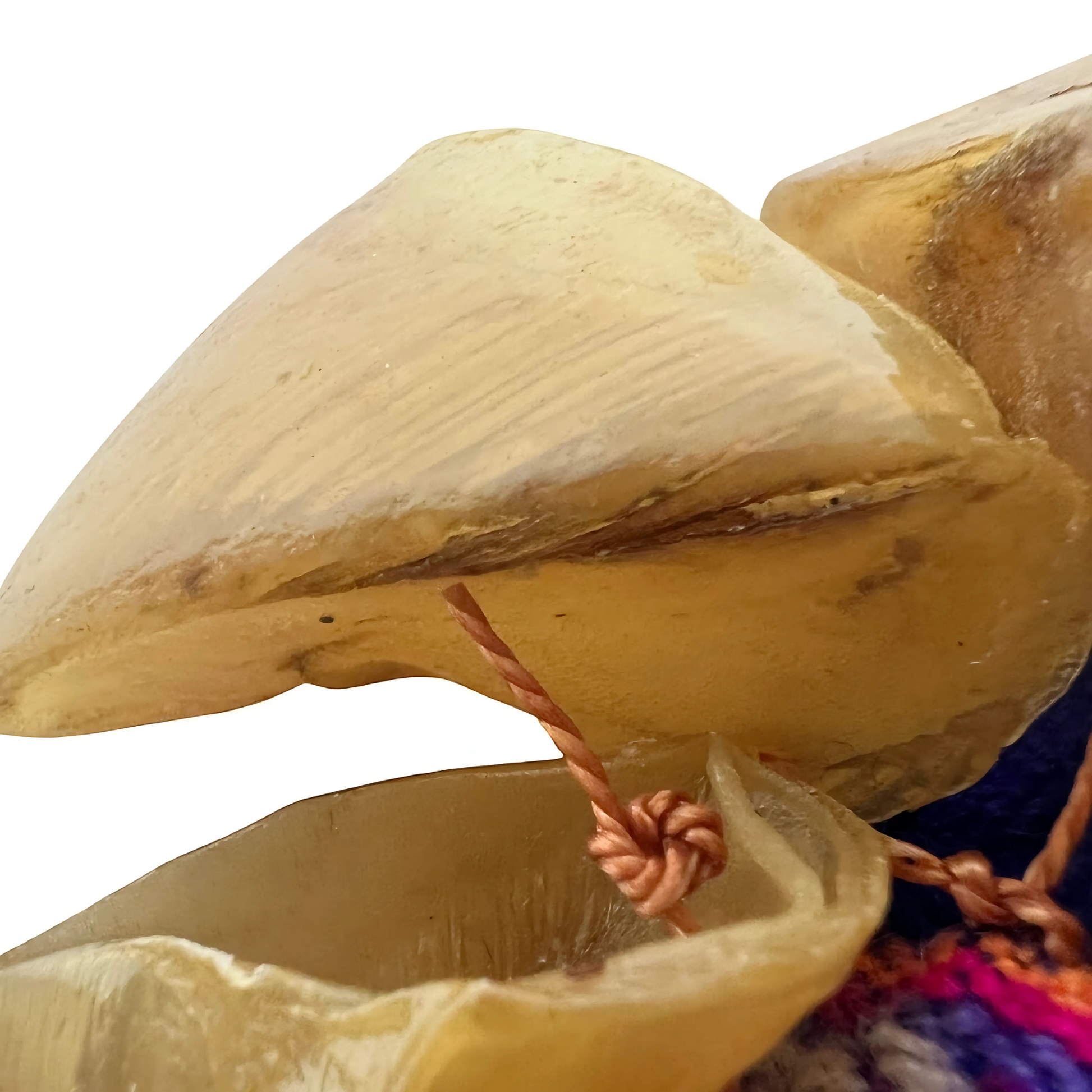 Handmade Peruvian Chajchas – Wearable Goat Hoof Shaker Rattle for Ankle or Wrist | Authentic Andean Percussion for Dance, Sound Therapy, Drum Circles, and Healing