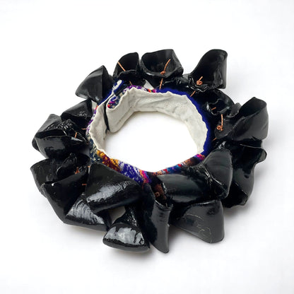 Handmade Peruvian Chajchas – Wearable Goat Hoof Shaker Rattle for Ankle or Wrist | Authentic Andean Percussion for Dance, Sound Therapy, Drum Circles, and Healing