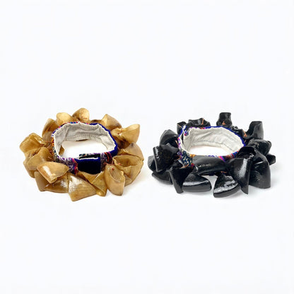 Handmade Peruvian Chajchas – Wearable Goat Hoof Shaker Rattle for Ankle or Wrist | Authentic Andean Percussion for Dance, Sound Therapy, Drum Circles, and Healing