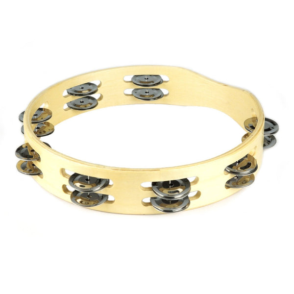 GMP Headless Double Row Tambourine - FL-TAM-HLD_(choose size) - Groove Masters Percussion