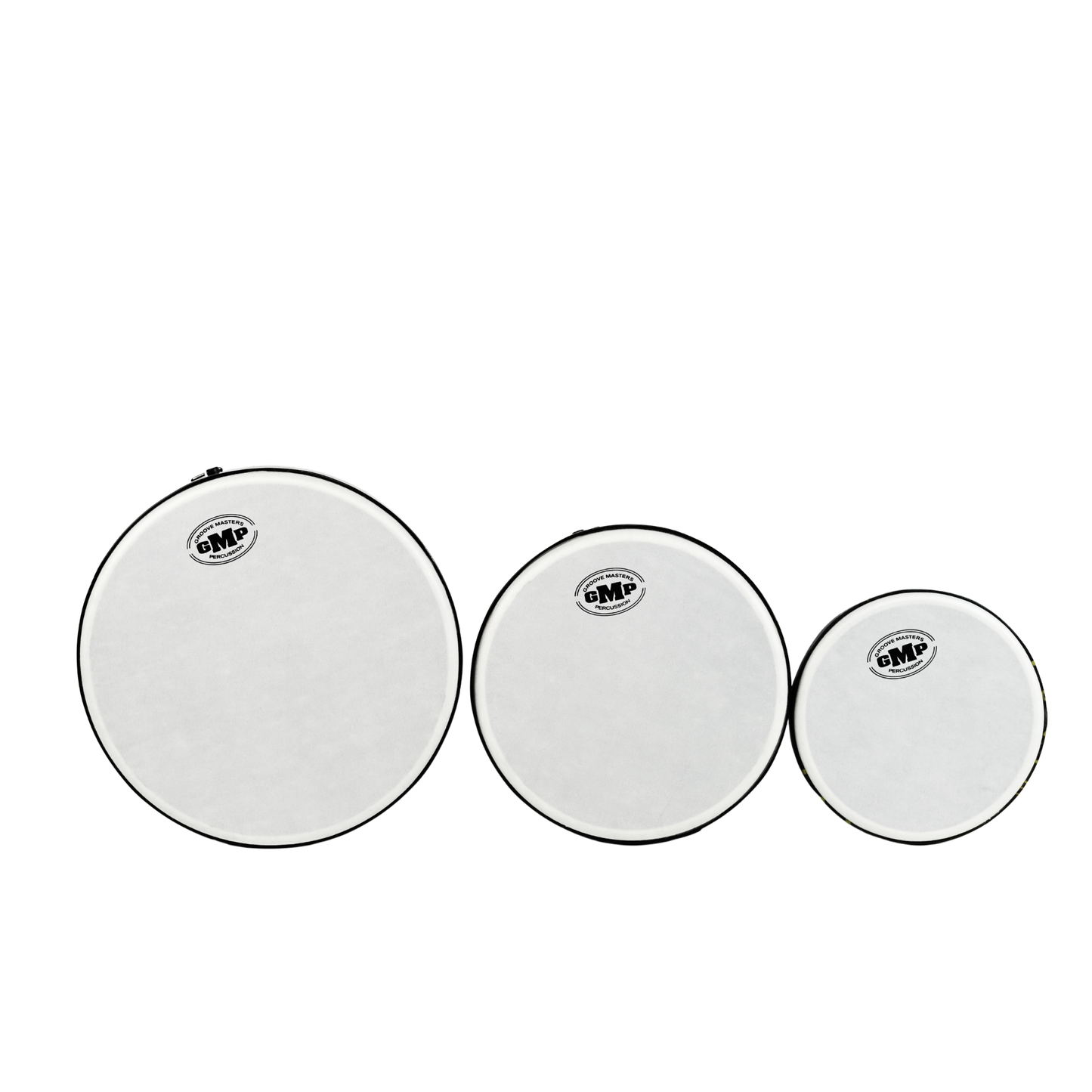 GMP Nesting AirDrums 3-pc Set (Baliku Chocolate) - NESTDRUM-8C - Groove Masters Percussion