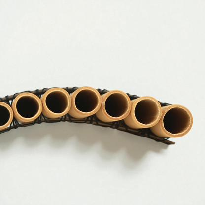 GMP Premium Peruvian Pan Flute Bamboo 13-Notes Tuned - PAN13-DELUXE - Empire Music Co. Ltd