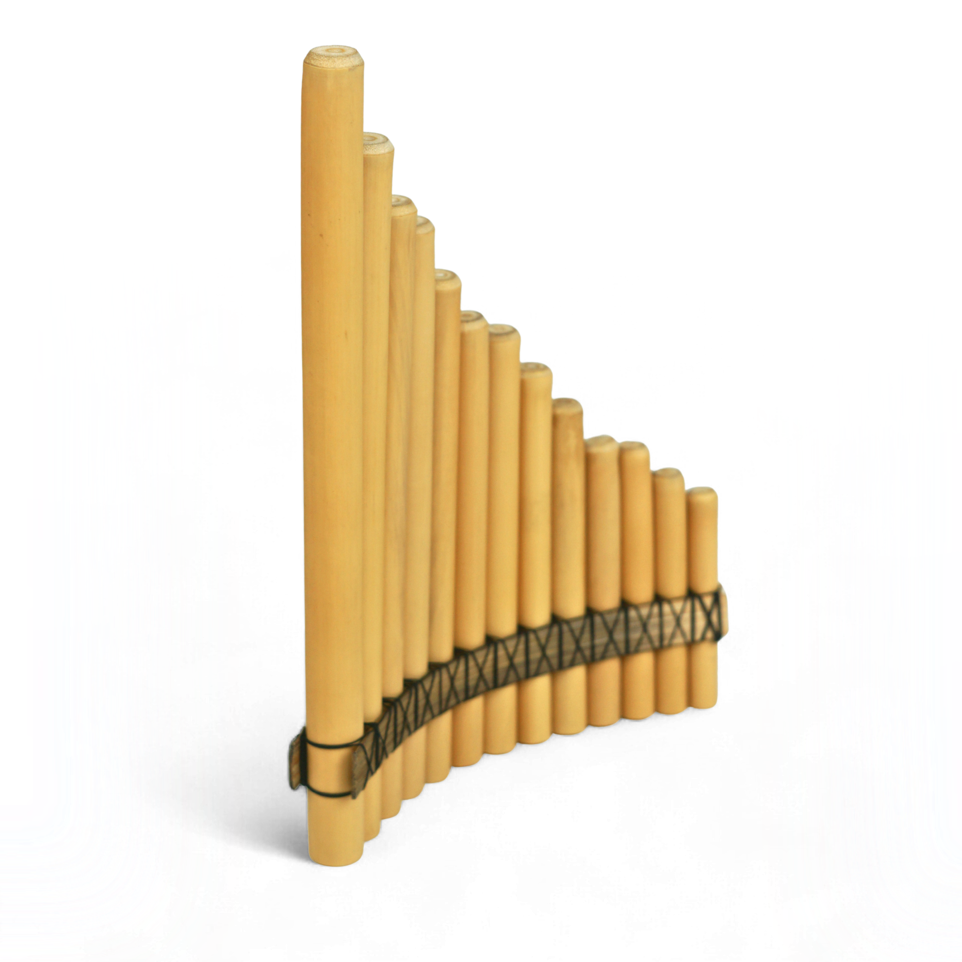 GMP Premium Peruvian Pan Flute Bamboo 13-Notes Tuned - PAN13-DELUXE - Empire Music Co. Ltd