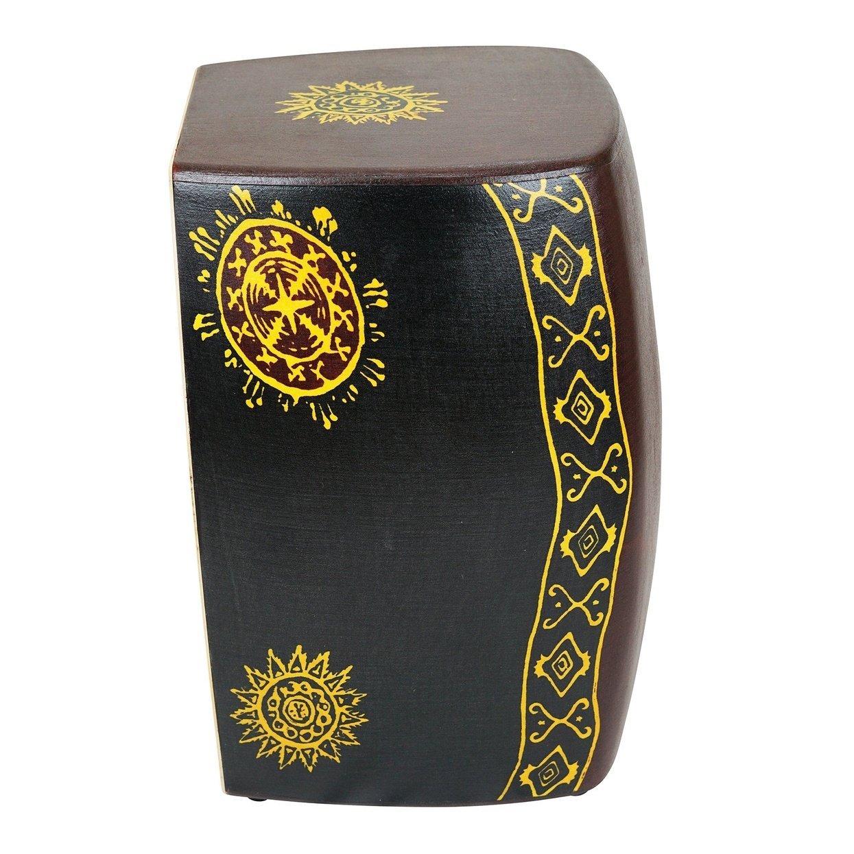 トップス Kapital multi border kanoko box poro Bongos & Cajons: Gmp Pro Bass Port Cajon Chocolate – Empire Music