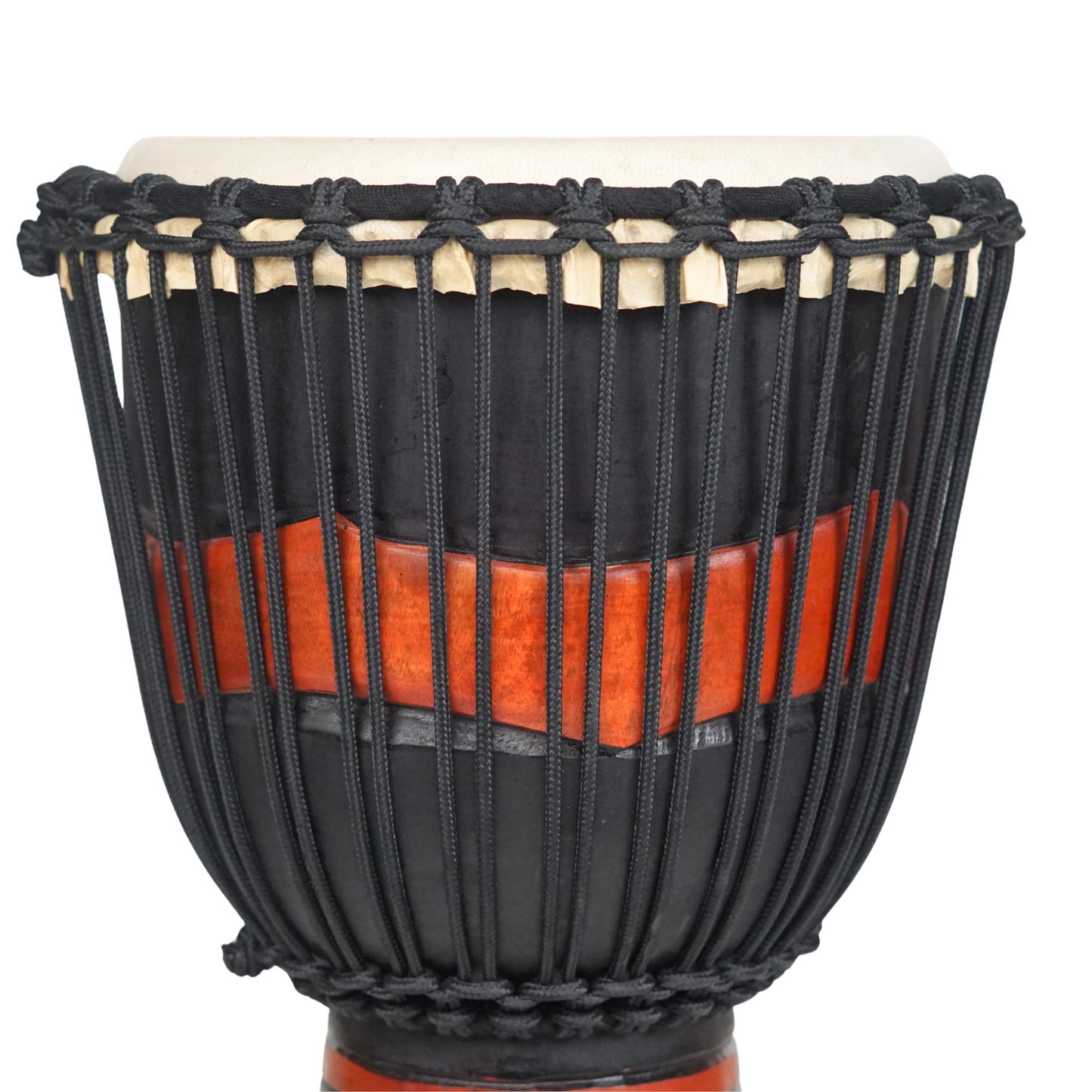 GMP Pro Series Djembe Red/Black - DAPRO_(choose size)-4 - Groove Masters Percussion