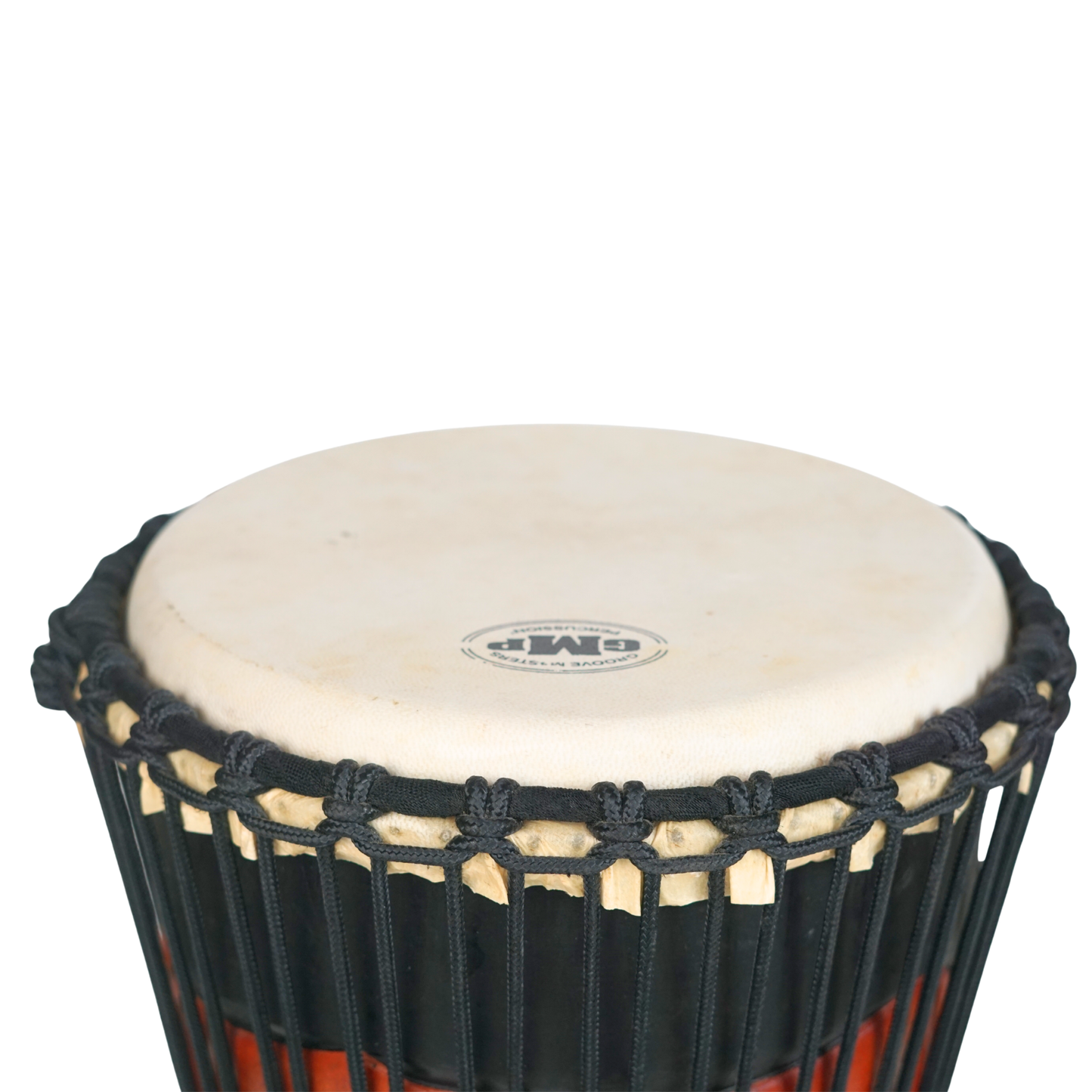 GMP Pro Series Djembe Red/Black - DAPRO_(choose size)-4 - Groove Masters Percussion